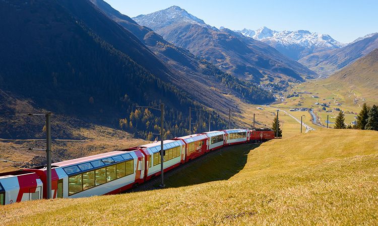 ชวนนั่ง รถไฟ Glacier Express แห่งสวิตเซอร์แลนด์ หนึ่งในเส้นทางชมวิวที่ ...