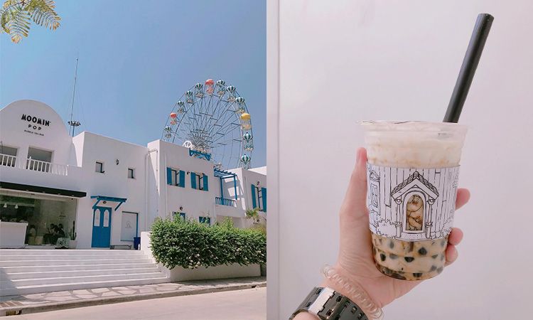 Moomin Pop Bubble Tea Bar เปิดแล้วที่ Santorini Park Cha-Am