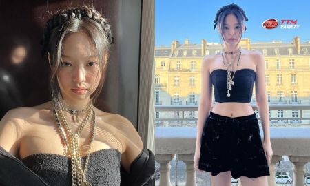 สวย น่ารัก ออร่าแรง! เจนนี่ BLACKPINK ลุคดื้อๆ ซนๆ ฉบับคุณหนูชาแนล ในงาน Paris Fashion Week