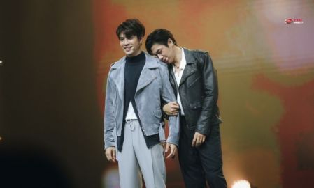 น่ารักฟินๆ “หมายักษ์กับแมวน้อย” แจม-ฟิล์ม ในงาน Fancon “In the mood for Love”